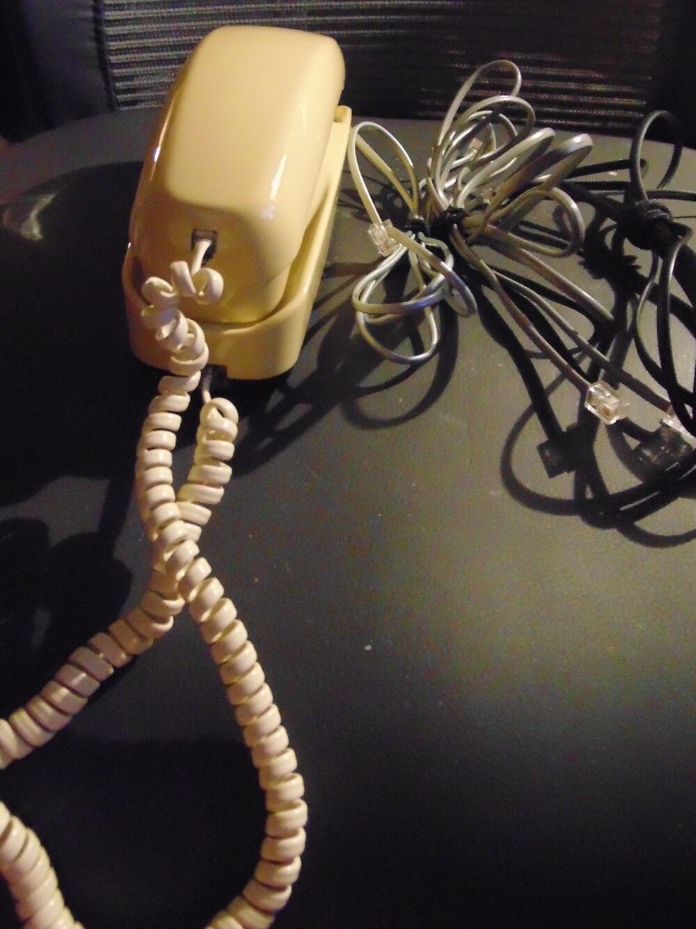 Vintage Southwestern Bell FREEDOM Push Button Landline Phone, Beige, Used